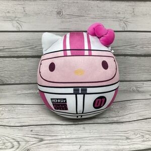 Hello Kitty Tokyo Racer Squishmellow - Pink and White